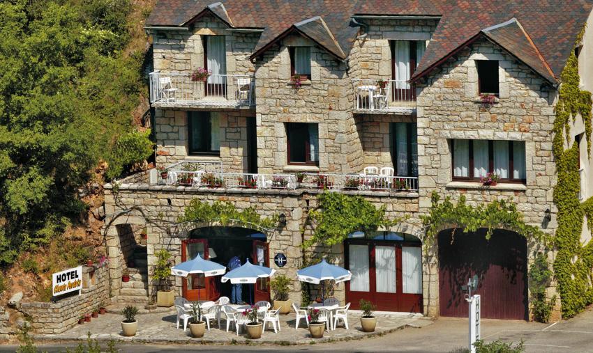 Hotel Chante-Perdrix Sainte-Enimie Bagian luar foto